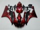 Yamaha R6 2006-2007 Verkleidung - Rot Schwarz Verkauf