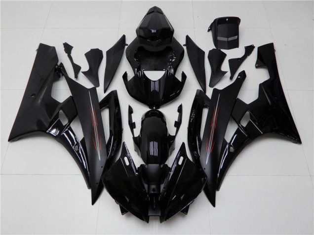 Yamaha R6 2006-2007 Verkleidungen - Matt schwarz Glänzend Verkauf Yamaha R6 2006-2007 Verkleidungen - Matt schwarz Glänzend Verkauf