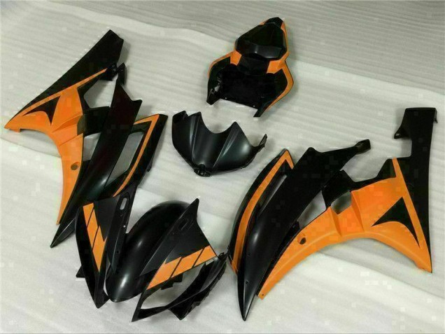 Yamaha R6 2006-2007 Verkleidungen - Schwarz Orange Verkauf Yamaha R6 2006-2007 Verkleidungen - Schwarz Orange Verkauf