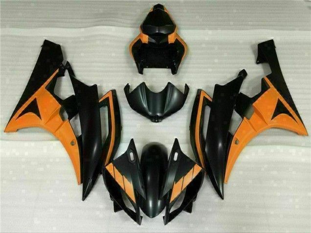 Yamaha R6 2006-2007 Verkleidungen - Schwarz Orange Verkauf Yamaha R6 2006-2007 Verkleidungen - Schwarz Orange Verkauf