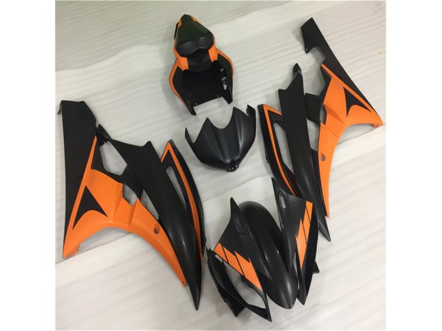 Yamaha R6 2006-2007 Verkleidung - Orange Schwarz Verkauf Yamaha R6 2006-2007 Verkleidung - Orange Schwarz Verkauf