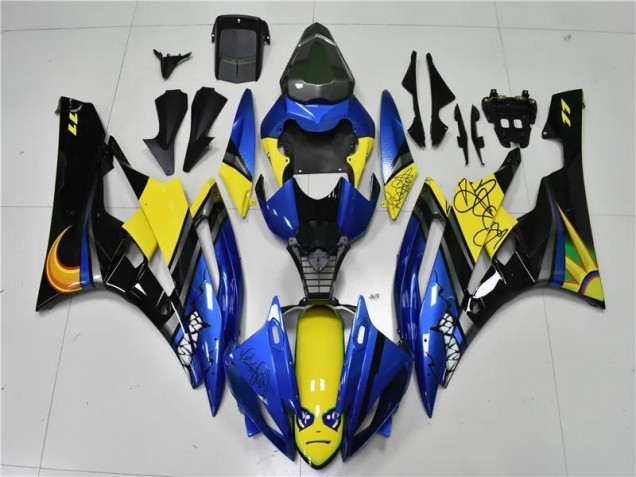 Yamaha R6 2006-2007 Verkleidungen - Blau Hai Verkauf