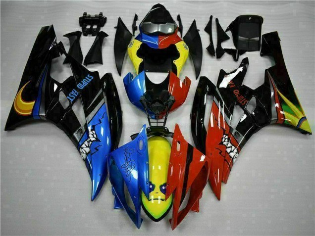 Yamaha R6 2006-2007 Verkleidungen - Gelb Blau Rot Verkauf Yamaha R6 2006-2007 Verkleidungen - Gelb Blau Rot Verkauf