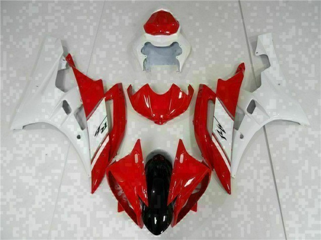 Yamaha R6 2006-2007 VollVerkleidungen & Plastik - Rot Weiß Verkauf Yamaha R6 2006-2007 VollVerkleidungen & Plastik - Rot Weiß Verkauf