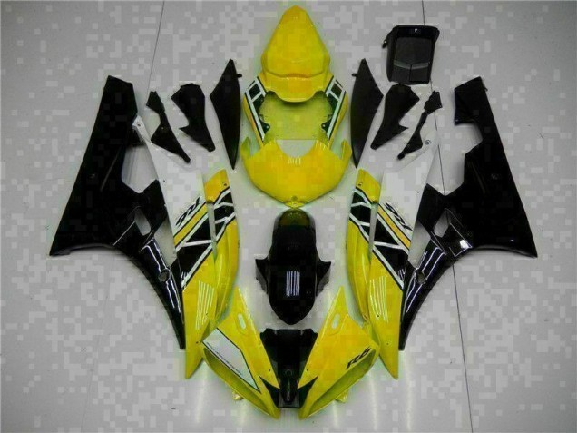 Yamaha R6 2006-2007 Vollverkleidung - Gelb Schwarz Verkauf Yamaha R6 2006-2007 Vollverkleidung - Gelb Schwarz Verkauf