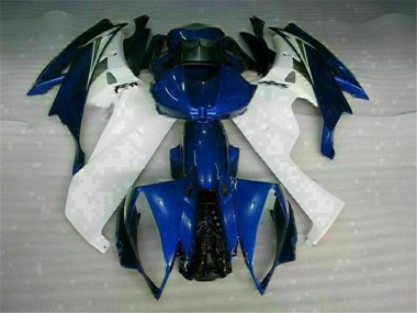 Yamaha R6 2006-2007 Vollverkleidung - Weiß Blau Verkauf