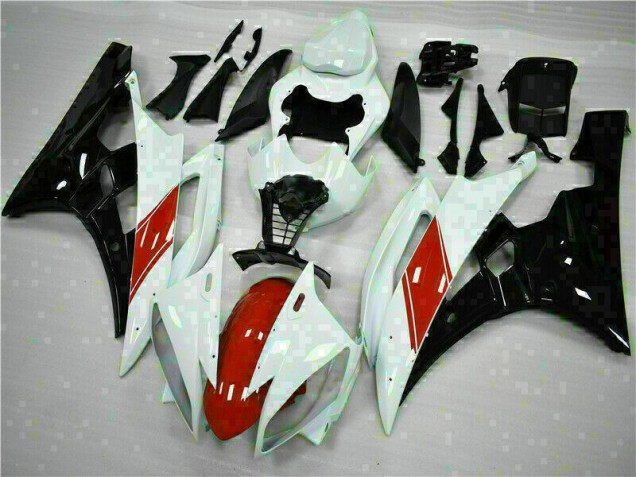 Yamaha R6 2006-2007 Verkleidung - Weiß Verkauf Yamaha R6 2006-2007 Verkleidung - Weiß Verkauf