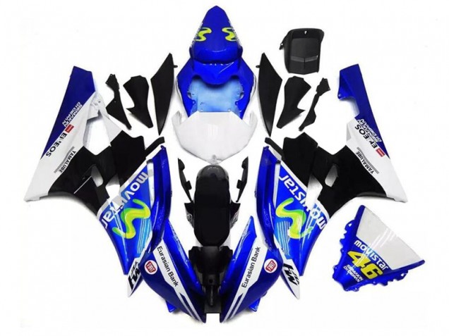 Yamaha R6 2006-2007 Verkleidungen - Blau Schwarz Weiß Verkauf Yamaha R6 2006-2007 Verkleidungen - Blau Schwarz Weiß Verkauf