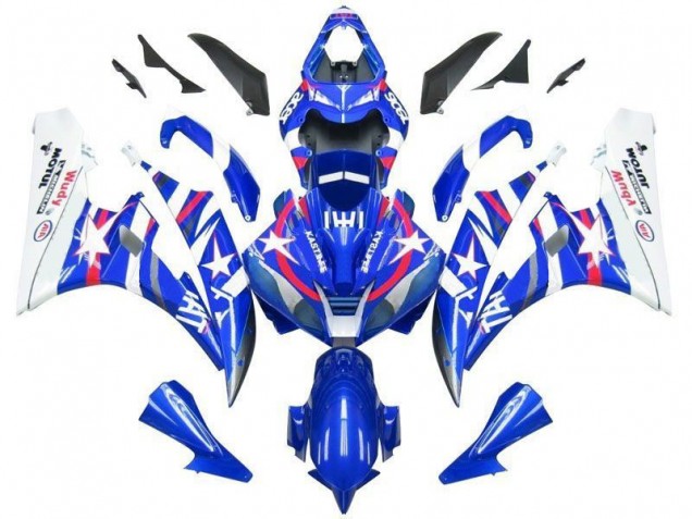 Yamaha R6 2006-2007 Verkleidungen - Blau Star Fiat Verkauf Yamaha R6 2006-2007 Verkleidungen - Blau Star Fiat Verkauf