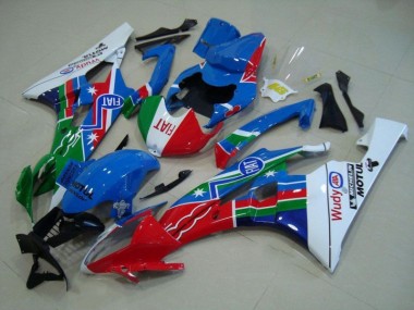 Yamaha R6 2006-2007 Verkleidungen - Blau Rot Weiß Grün Verkauf