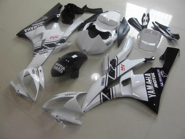 Yamaha R6 2006-2007 Verkleidung - Schwarz Weiß Verkauf Yamaha R6 2006-2007 Verkleidung - Schwarz Weiß Verkauf