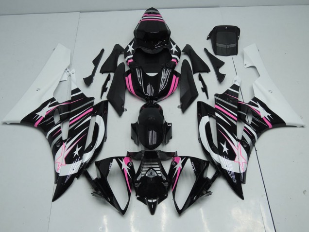 Yamaha R6 2006-2007 Verkleidungen - Rosa Stern Verkauf Yamaha R6 2006-2007 Verkleidungen - Rosa Stern Verkauf