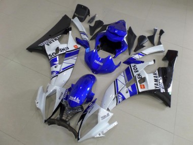 Yamaha R6 2006-2007 Verkleidungen - Blau Blau Weiß ENEOS Verkauf