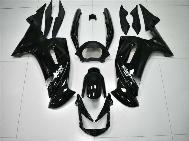 Kawasaki EX650 2006-2008 Verkleidungen - Glänzend Schwarz Verkauf Kawasaki EX650 2006-2008 Verkleidungen - Glänzend Schwarz Verkauf