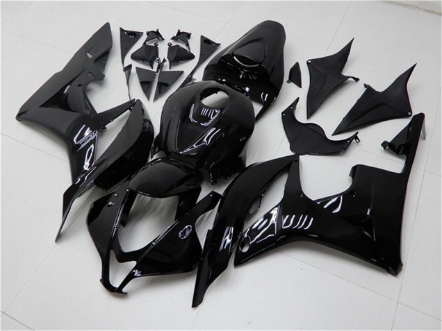 Honda CBR 600 RR 2007-2008 Verkleidungen - Glänzend Schwarz Verkauf
