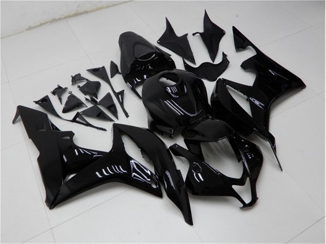 Honda CBR 600 RR 2007-2008 Verkleidungen - Glänzend Schwarz Verkauf