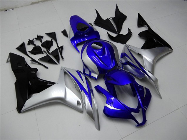 Honda CBR 600 RR 2007-2008 Verkleidungen - Blau Silber Schwarz Verkauf