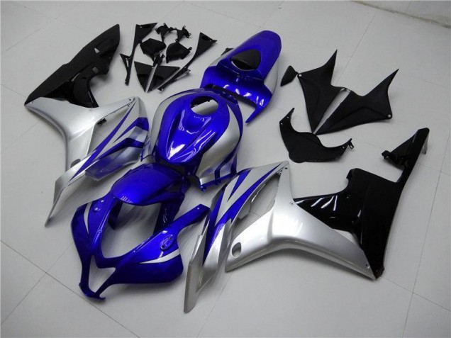 Honda CBR 600 RR 2007-2008 Verkleidungen - Blau Silber Schwarz Verkauf