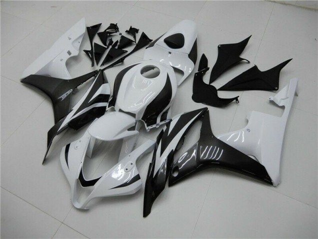 Honda CBR 600 RR 2007-2008 Verkleidungen - Weiß Schwarz Verkauf Honda CBR 600 RR 2007-2008 Verkleidungen - Weiß Schwarz Verkauf