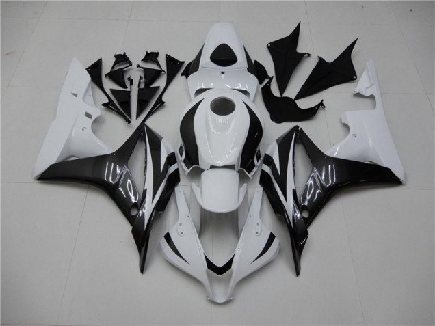Honda CBR 600 RR 2007-2008 Verkleidungen - Weiß Schwarz Verkauf Honda CBR 600 RR 2007-2008 Verkleidungen - Weiß Schwarz Verkauf