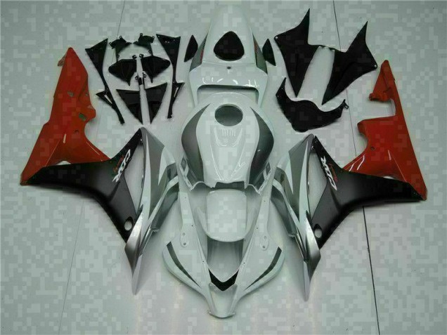 Honda CBR 600 RR 2007-2008 Vollverkleidung - Weiß Schwarz Rot Verkauf Honda CBR 600 RR 2007-2008 Vollverkleidung - Weiß Schwarz Rot Verkauf