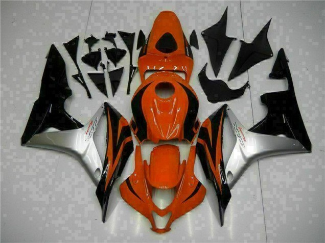Honda CBR 600 RR 2007-2008 Verkleidungen - Schwarz Rot Silber Verkauf