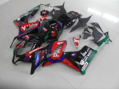Honda CBR 600 RR 2007-2008 Verkleidungen - Schwarz Rot Pata Verkauf
