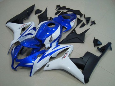 Honda CBR 600 RR 2007-2008 Verkleidungen - Blau Weiß Matt Schwarz Verkauf