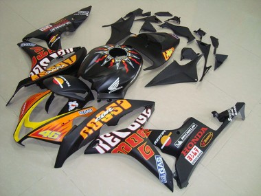 Honda CBR 600 RR 2007-2008 Verkleidungen - Matt Schwarzer Rossi Verkauf