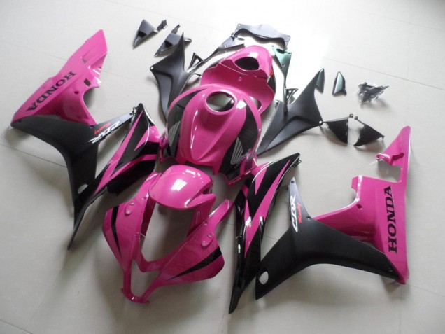 Honda CBR 600 RR 2007-2008 Verkleidungen - Rosa Schwarz Verkauf Honda CBR 600 RR 2007-2008 Verkleidungen - Rosa Schwarz Verkauf