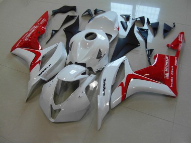 Honda CBR 600 RR 2007-2008 Verkleidungen - Weiß Rot Rennen Version Verkauf