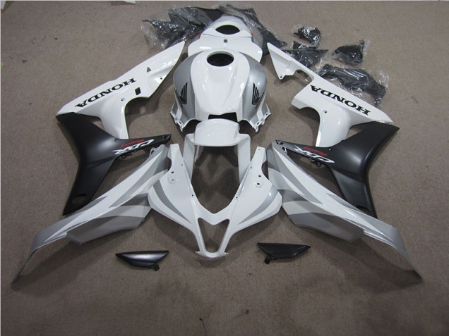 Honda CBR 600 RR 2007-2008 Vollverkleidung - Weiß Schwarz Verkauf Honda CBR 600 RR 2007-2008 Vollverkleidung - Weiß Schwarz Verkauf