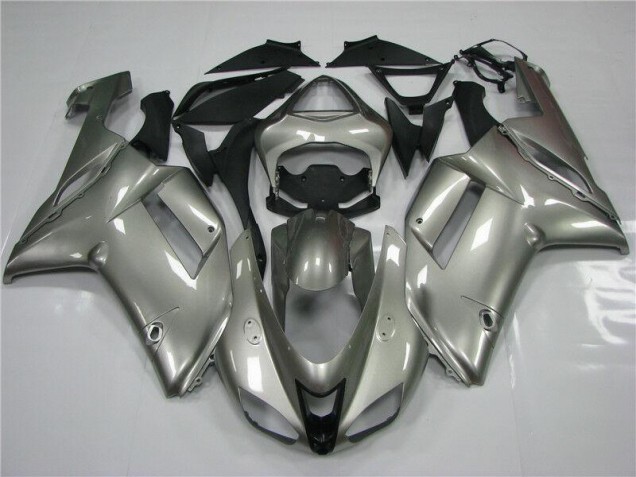 Kawasaki ZX6R 2007-2008 Verkleidungen - Grau Verkauf