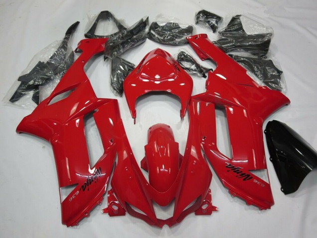 Kawasaki ZX6R 2007-2008 Verkleidungen - Rot Verkauf