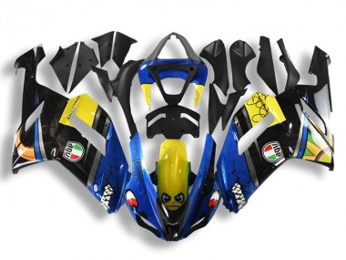 Kawasaki ZX6R 2007-2008 Verkleidungen - Blau Hai Verkauf