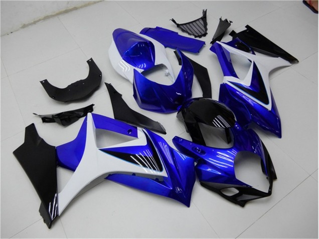 Suzuki GSXR 1000 K7 2007-2008 Verkleidungen - Blau Weiß Schwarz Verkauf Suzuki GSXR 1000 K7 2007-2008 Verkleidungen - Blau Weiß Schwarz Verkauf