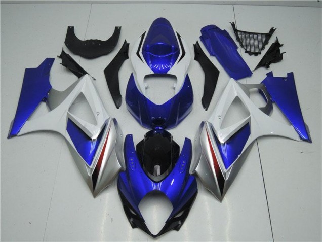 Suzuki GSXR 1000 K7 2007-2008 Verkleidung - Blau Weiß Verkauf Suzuki GSXR 1000 K7 2007-2008 Verkleidung - Blau Weiß Verkauf