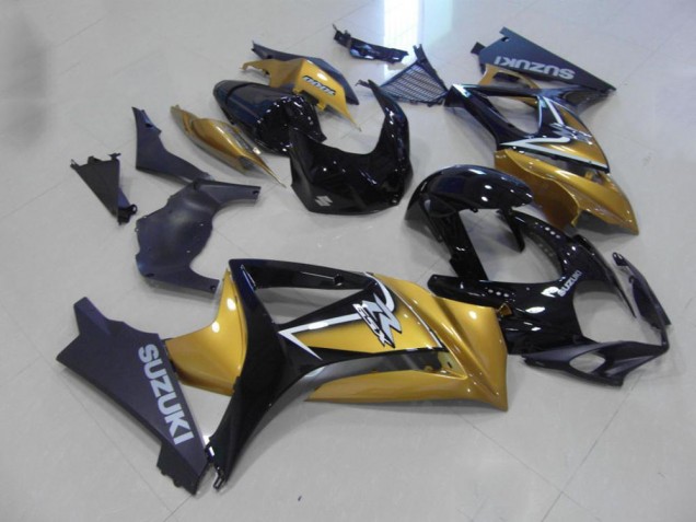 Suzuki GSXR 1000 K7 2007-2008 Verkleidungen - Gold Schwarz Verkauf