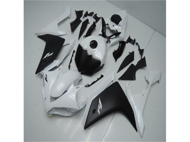 Yamaha R1 2007-2008 Verkleidungen - Weiß Schwarz Verkauf Yamaha R1 2007-2008 Verkleidungen - Weiß Schwarz Verkauf