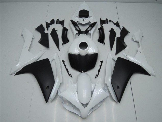 Yamaha R1 2007-2008 Verkleidungen - Weiß Schwarz Verkauf Yamaha R1 2007-2008 Verkleidungen - Weiß Schwarz Verkauf