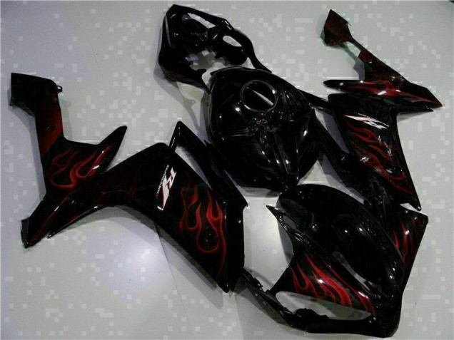 Yamaha R1 2007-2008 Verkleidungen Komplett Sets - Schwarz Verkauf