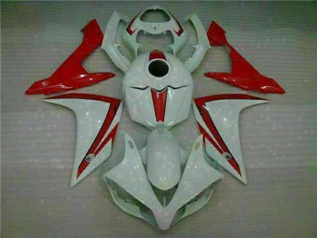 Yamaha R1 2007-2008 Verkleidungen - Weiß Rot Verkauf Yamaha R1 2007-2008 Verkleidungen - Weiß Rot Verkauf