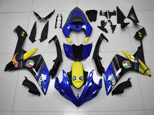 Yamaha R1 2007-2008 Verkleidungen - Blau Hai Verkauf