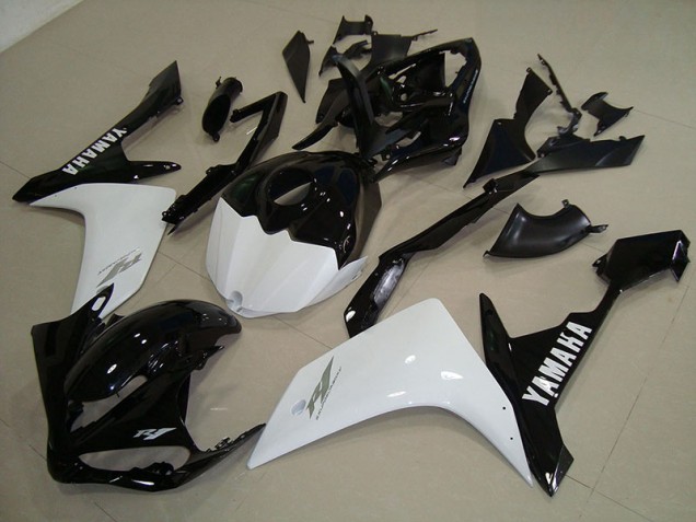 Yamaha R1 2007-2008 Verkleidungen - Schwarz Weiß Gold Verkauf Yamaha R1 2007-2008 Verkleidungen - Schwarz Weiß Gold Verkauf