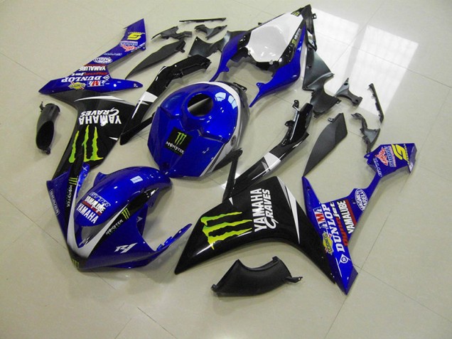 Yamaha R1 2007-2008 Verkleidungen - Blau Monster Verkauf