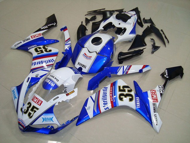 Yamaha R1 2007-2008 Verkleidungen - Blau Aufkleber Verkauf Yamaha R1 2007-2008 Verkleidungen - Blau Aufkleber Verkauf