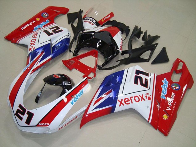 Ducati 848 1098 1198 2007-2014 Verkleidungen - Xerox 21 Verkauf Ducati 848 1098 1198 2007-2014 Verkleidungen - Xerox 21 Verkauf