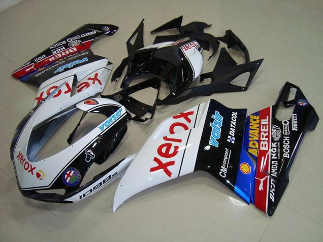 Ducati 848 1098 1198 2007-2014 Verkleidungen - Schwarz Xerox Verkauf Ducati 848 1098 1198 2007-2014 Verkleidungen - Schwarz Xerox Verkauf