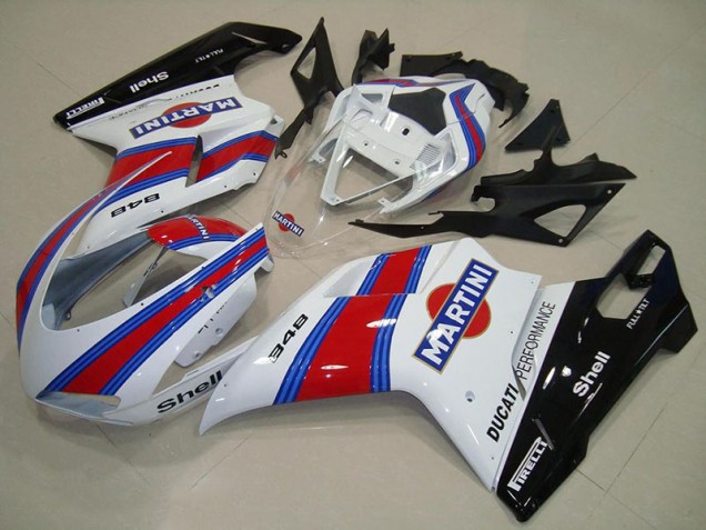Ducati 848 1098 1198 2007-2014 Verkleidungen - Martini Verkauf