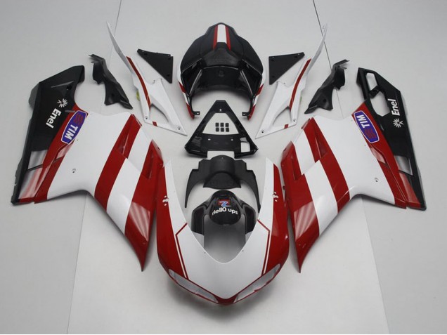 Ducati 848 1098 1198 2007-2014 Verkleidungen - Generali Ohne Logo Verkauf
